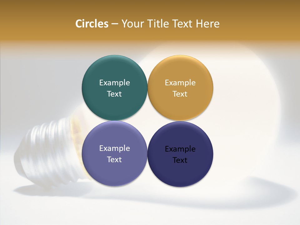 Brightly Darkly Pear PowerPoint Template
