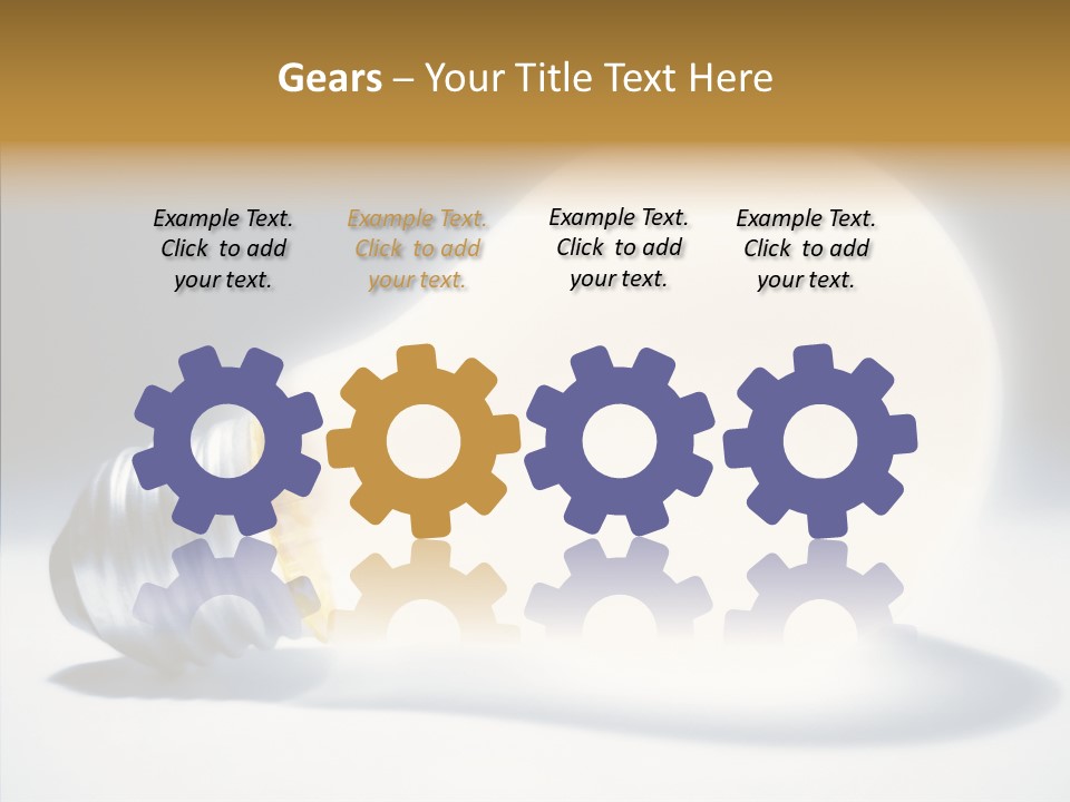 Brightly Darkly Pear PowerPoint Template