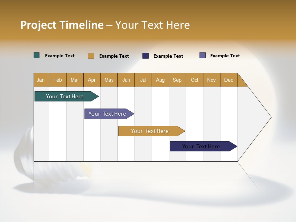 Brightly Darkly Pear PowerPoint Template