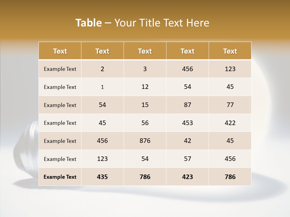 Brightly Darkly Pear PowerPoint Template