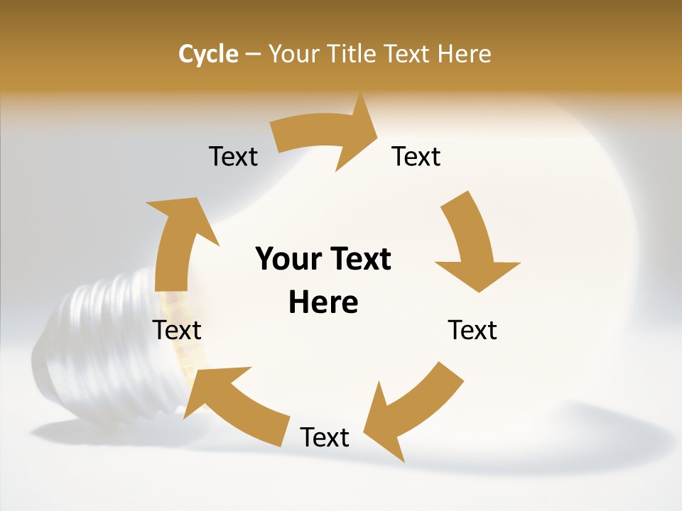 Brightly Darkly Pear PowerPoint Template