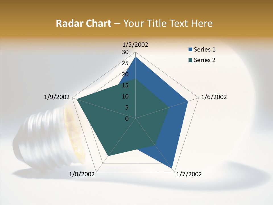 Brightly Darkly Pear PowerPoint Template