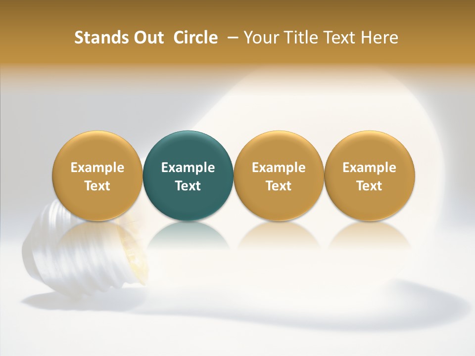 Brightly Darkly Pear PowerPoint Template