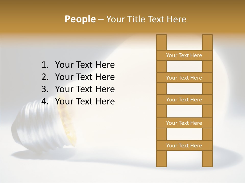 Brightly Darkly Pear PowerPoint Template