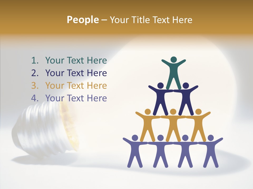 Brightly Darkly Pear PowerPoint Template