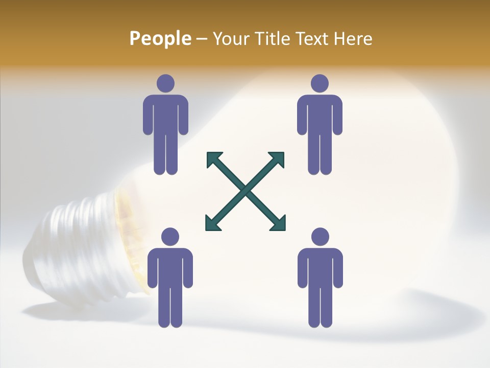 Brightly Darkly Pear PowerPoint Template