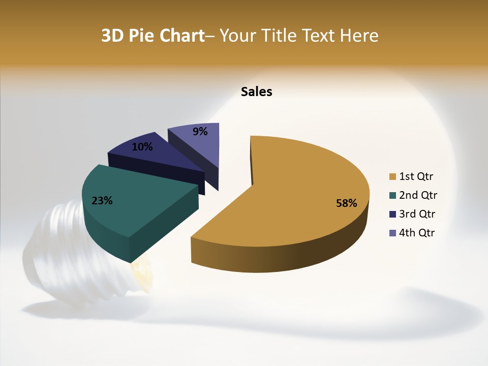 Brightly Darkly Pear PowerPoint Template
