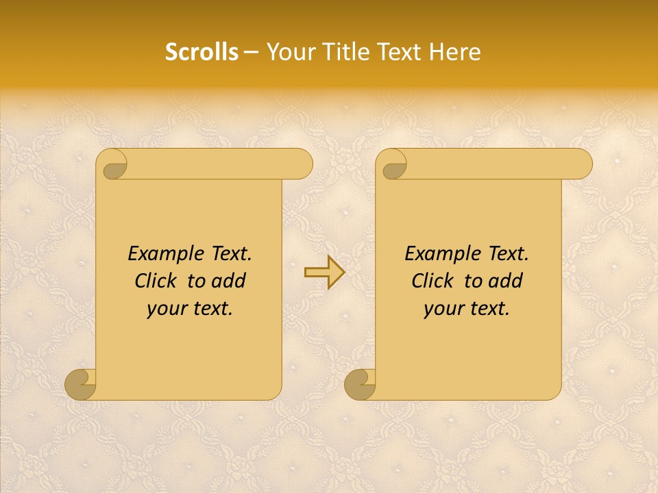 Retro Vintage Scale PowerPoint Template