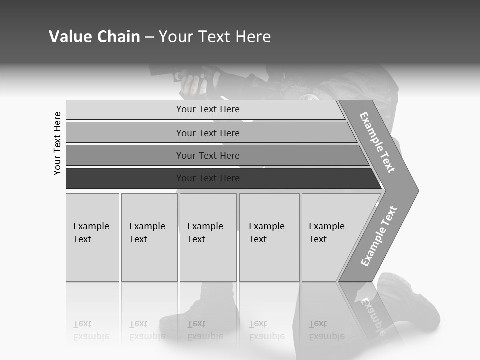 Gloves Militia Defending PowerPoint Template