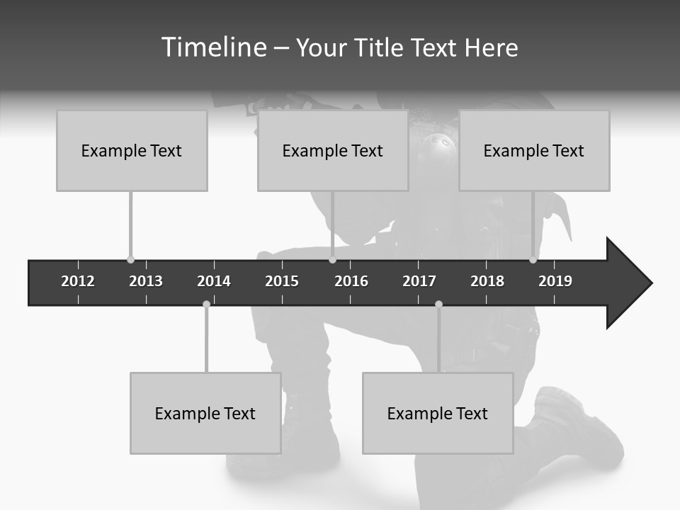 Gloves Militia Defending PowerPoint Template