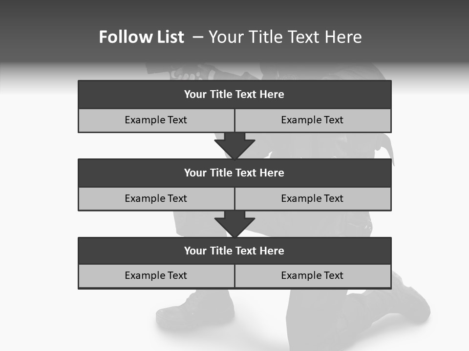 Gloves Militia Defending PowerPoint Template