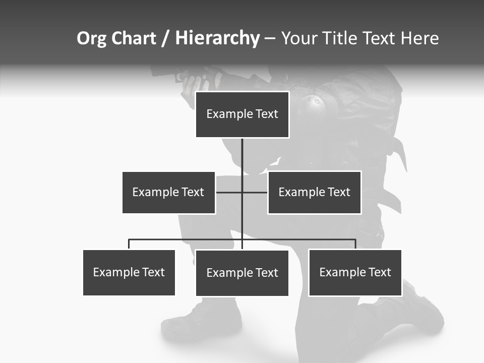 Gloves Militia Defending PowerPoint Template