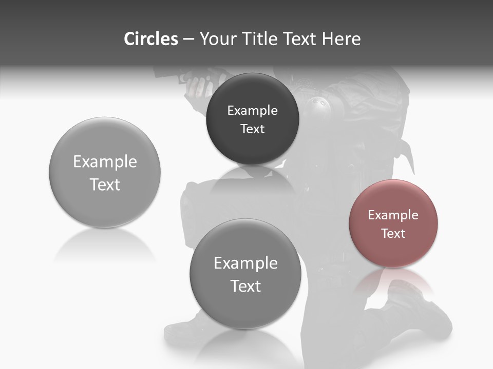 Gloves Militia Defending PowerPoint Template