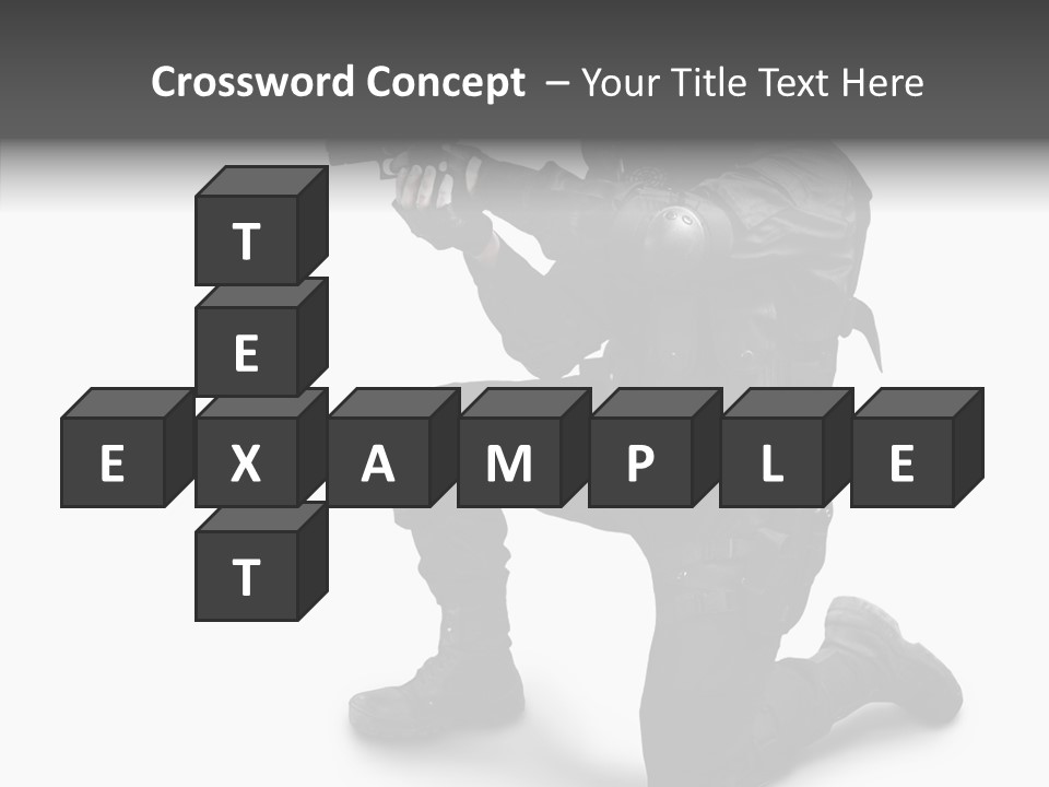 Gloves Militia Defending PowerPoint Template