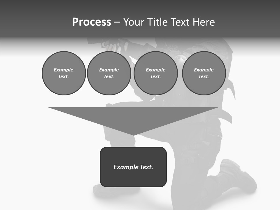 Gloves Militia Defending PowerPoint Template