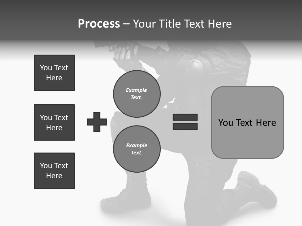Gloves Militia Defending PowerPoint Template