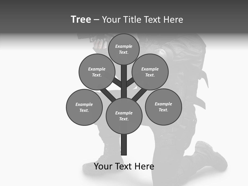 Gloves Militia Defending PowerPoint Template