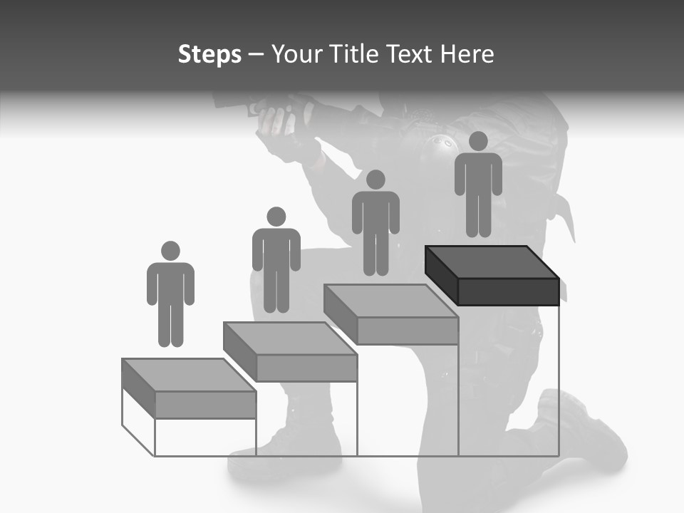 Gloves Militia Defending PowerPoint Template