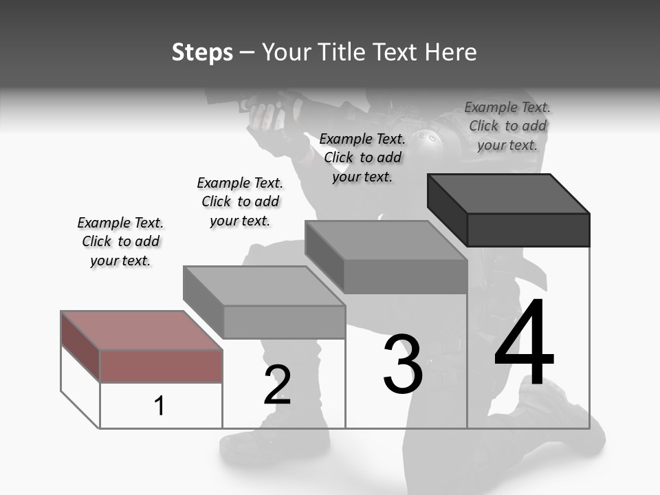 Gloves Militia Defending PowerPoint Template
