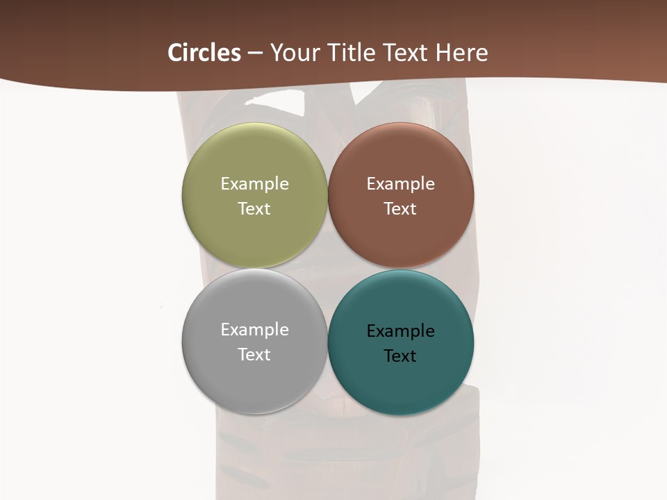 Island Isolated Mouth PowerPoint Template