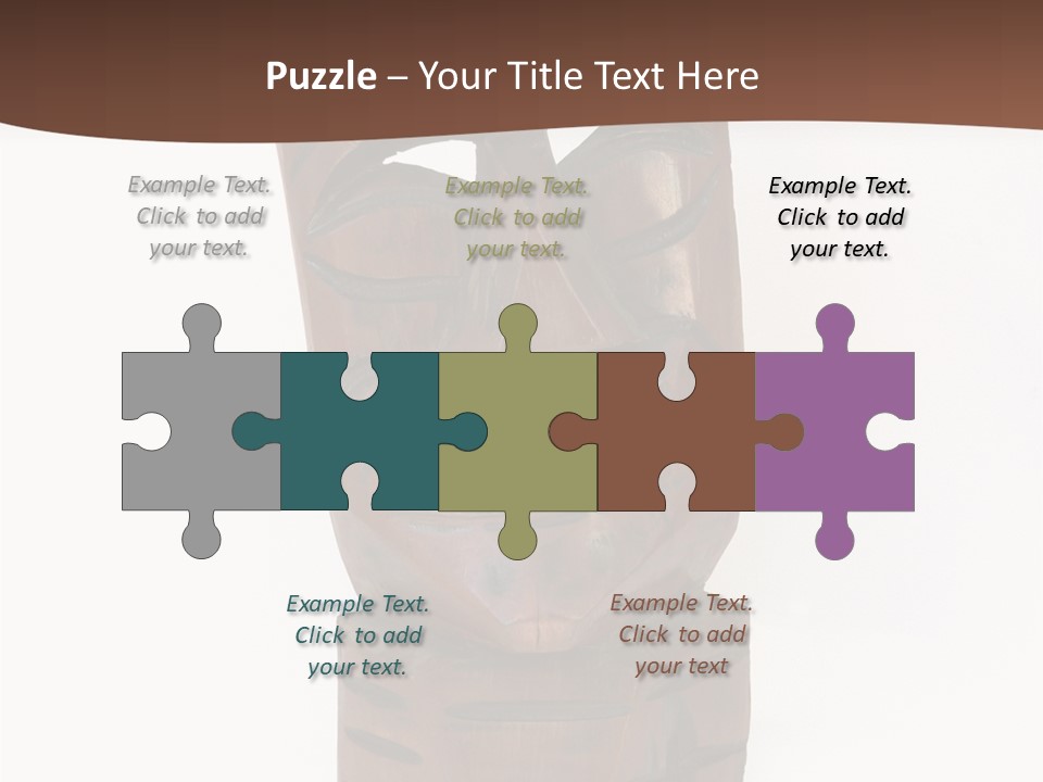 Island Isolated Mouth PowerPoint Template