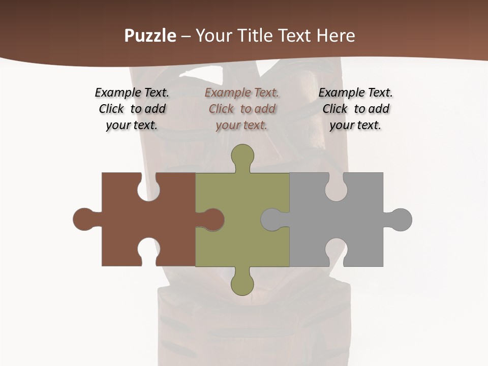 Island Isolated Mouth PowerPoint Template