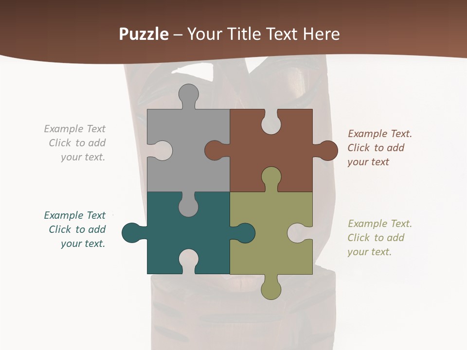 Island Isolated Mouth PowerPoint Template