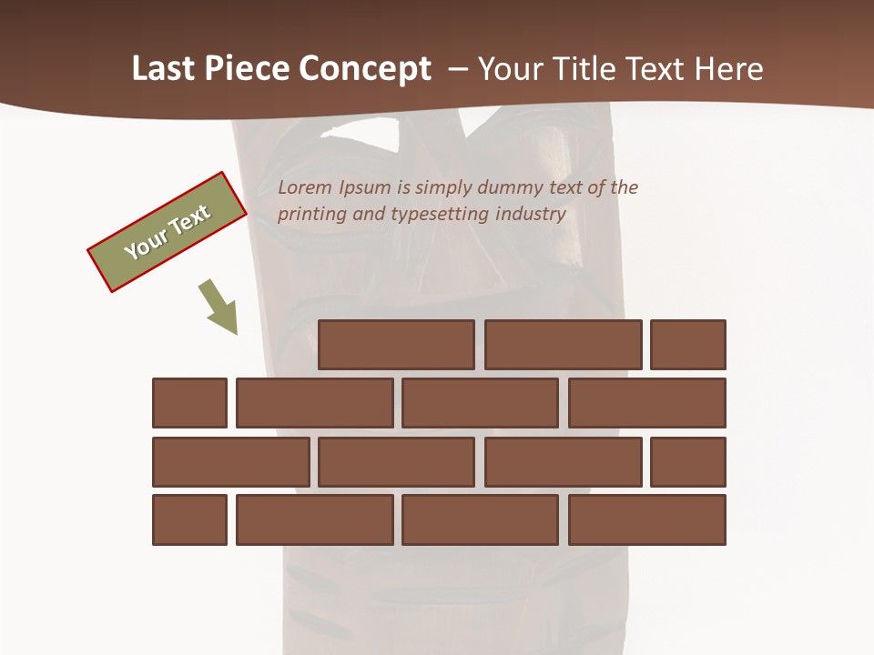 Island Isolated Mouth PowerPoint Template