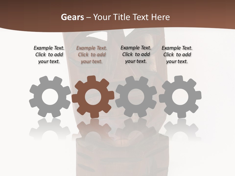 Island Isolated Mouth PowerPoint Template