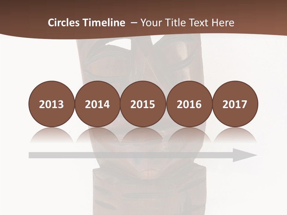 Island Isolated Mouth PowerPoint Template