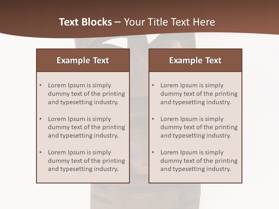 Island Isolated Mouth PowerPoint Template
