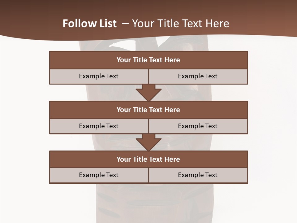 Island Isolated Mouth PowerPoint Template