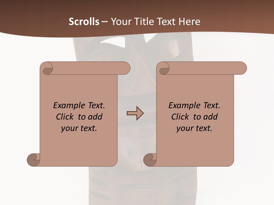 Island Isolated Mouth PowerPoint Template