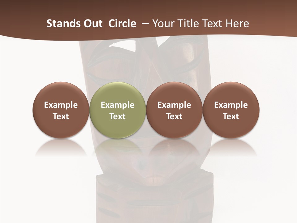 Island Isolated Mouth PowerPoint Template