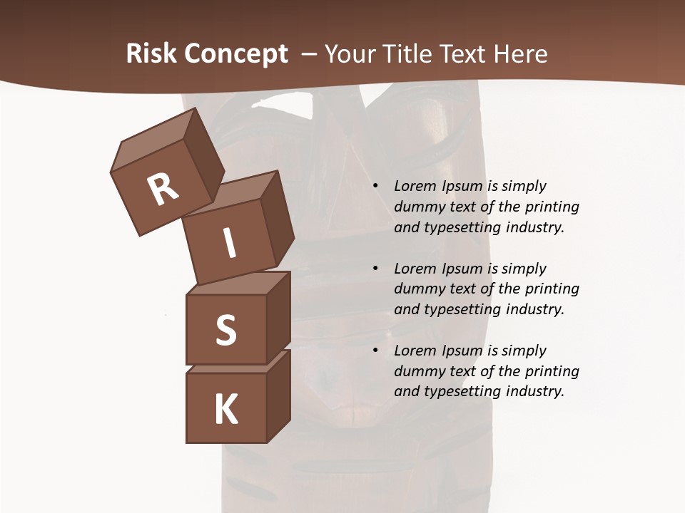 Island Isolated Mouth PowerPoint Template