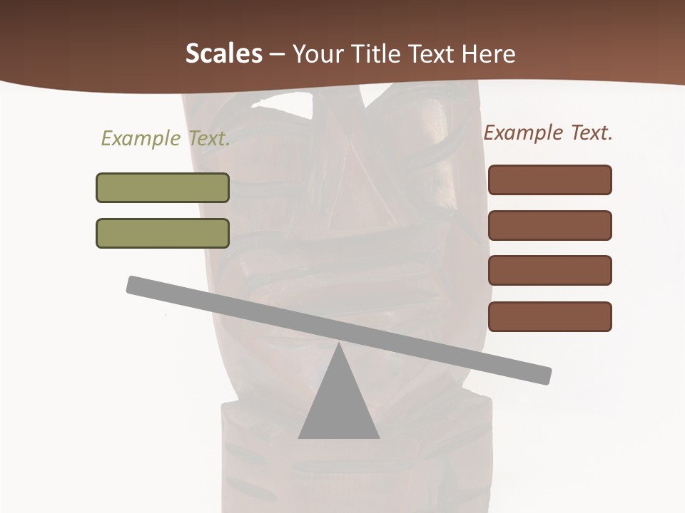 Island Isolated Mouth PowerPoint Template