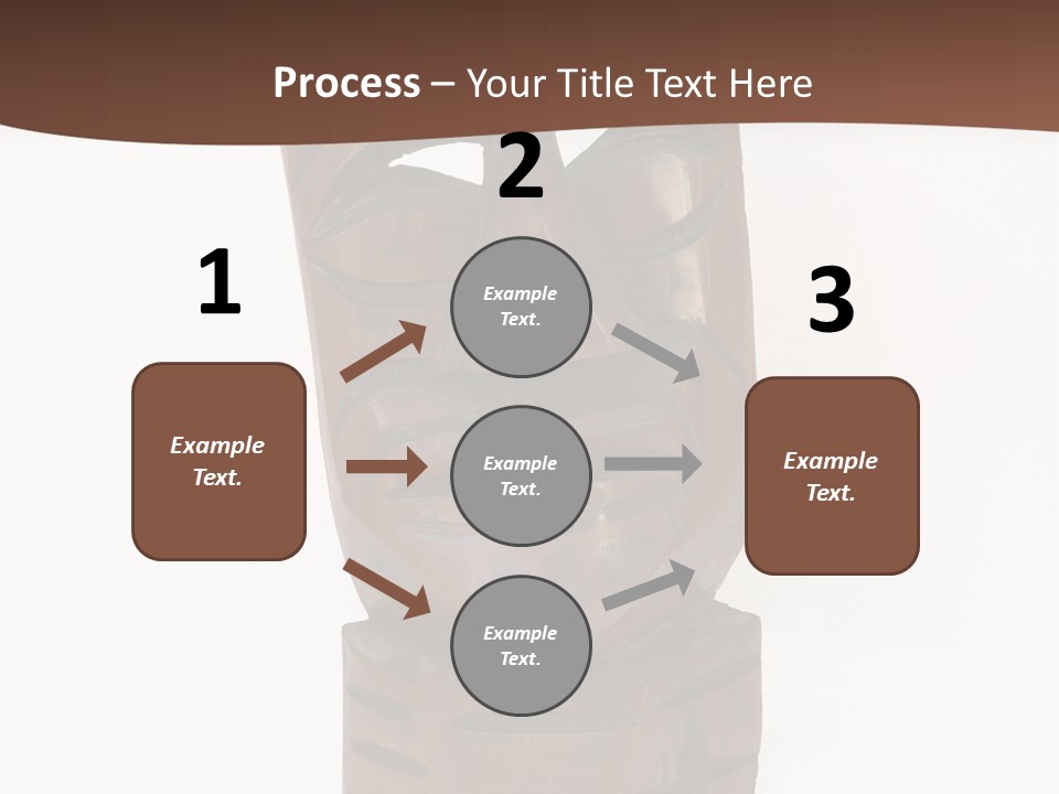 Island Isolated Mouth PowerPoint Template