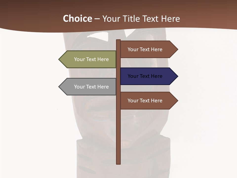 Island Isolated Mouth PowerPoint Template