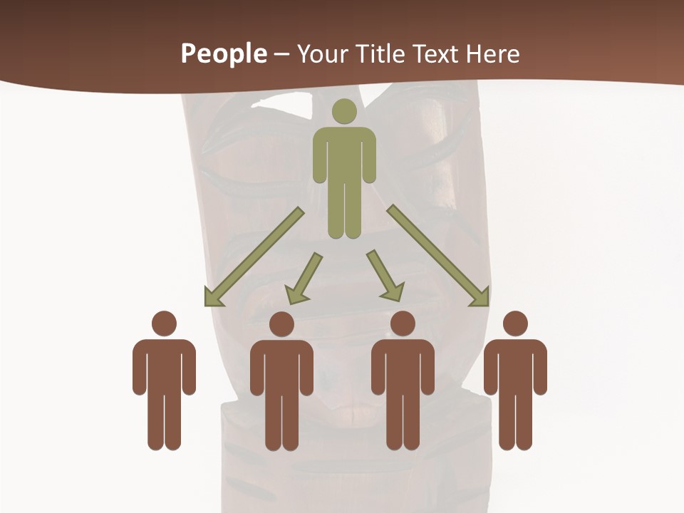 Island Isolated Mouth PowerPoint Template