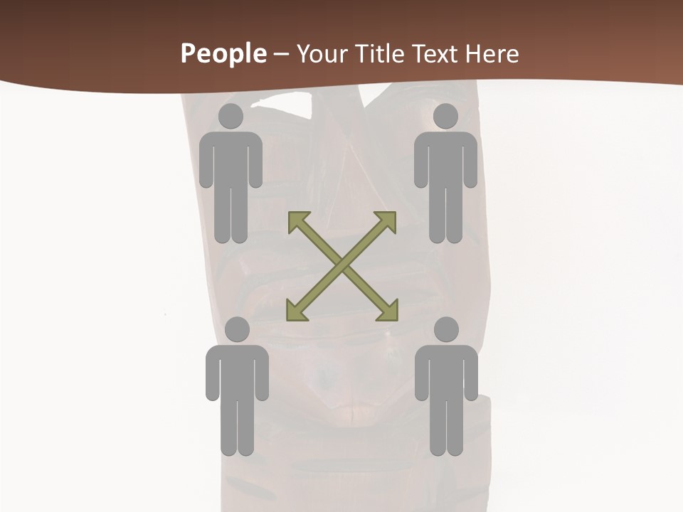 Island Isolated Mouth PowerPoint Template