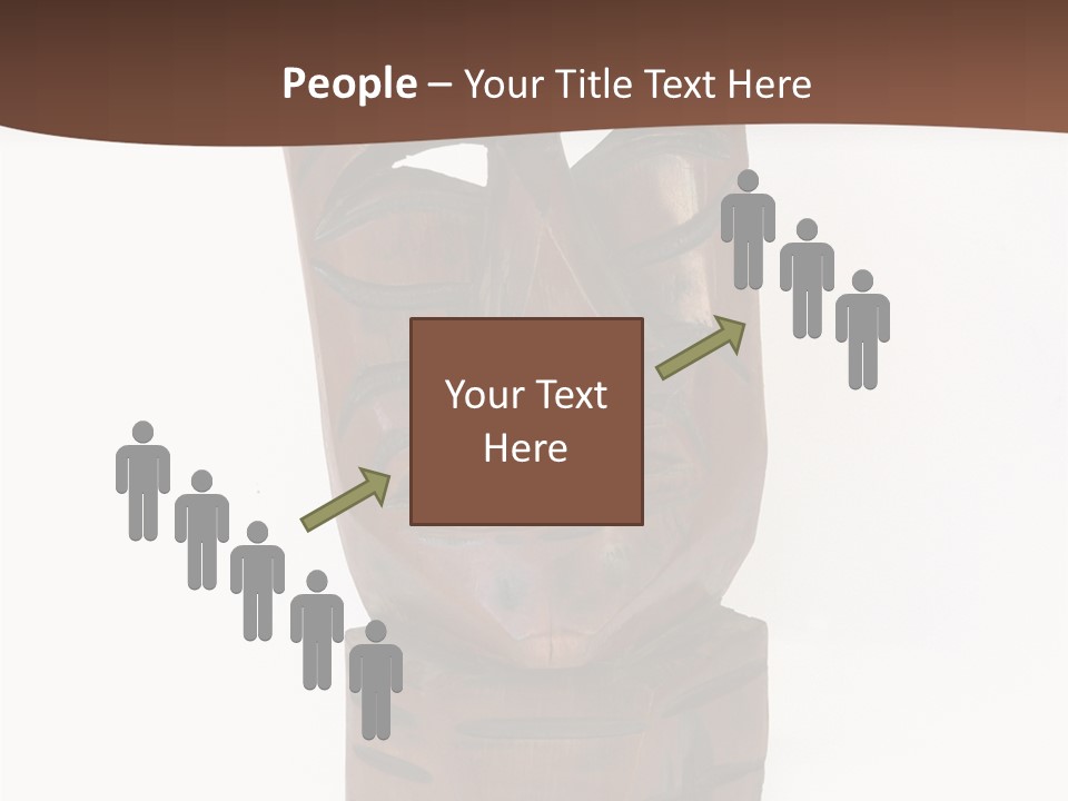 Island Isolated Mouth PowerPoint Template