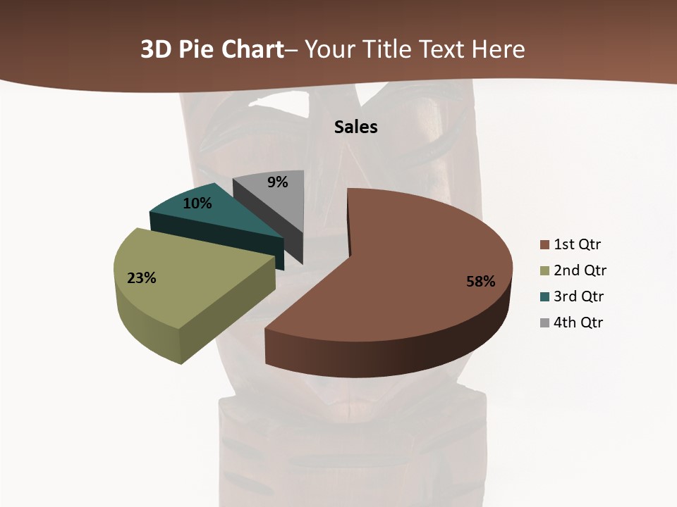 Island Isolated Mouth PowerPoint Template