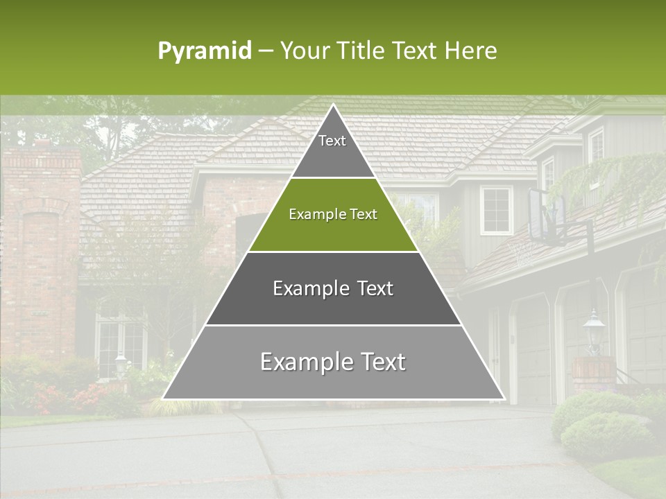 Entrance Window Real PowerPoint Template