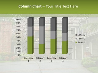 Entrance Window Real PowerPoint Template