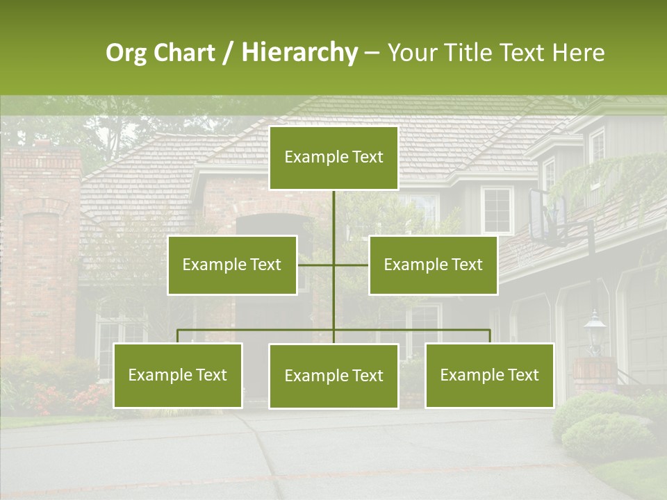 Entrance Window Real PowerPoint Template
