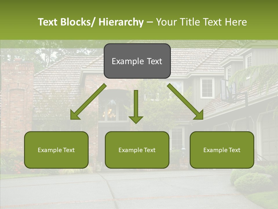 Entrance Window Real PowerPoint Template