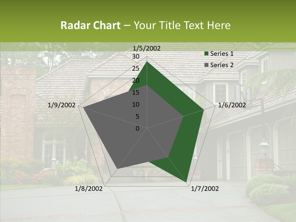 Entrance Window Real PowerPoint Template