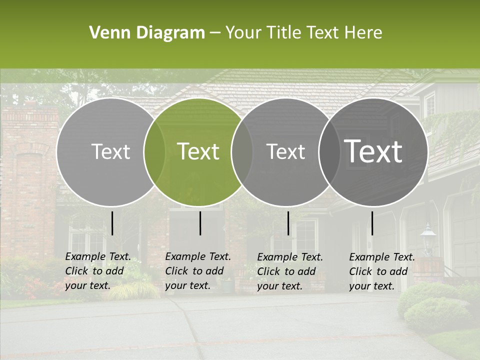 Entrance Window Real PowerPoint Template