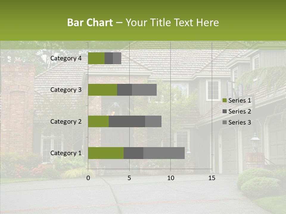 Entrance Window Real PowerPoint Template