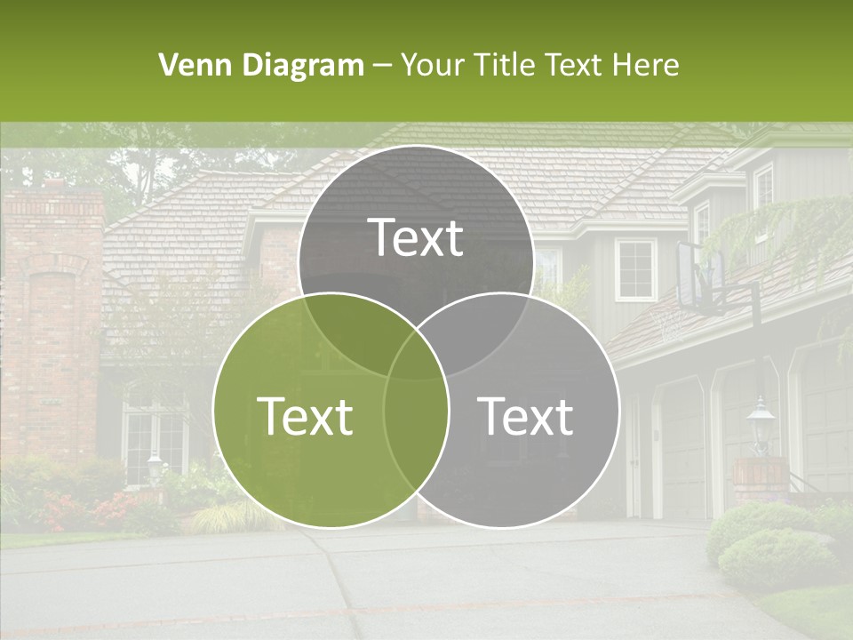 Entrance Window Real PowerPoint Template